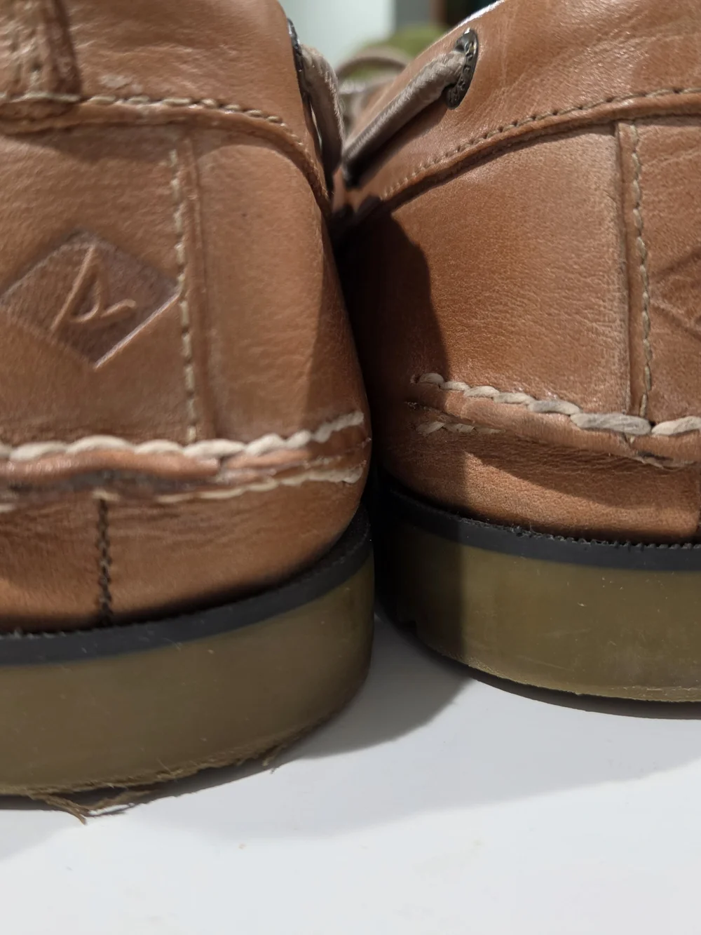 Sperry Authentic Original 2-Eye Leather Boat Shoes Brown Men’s 13